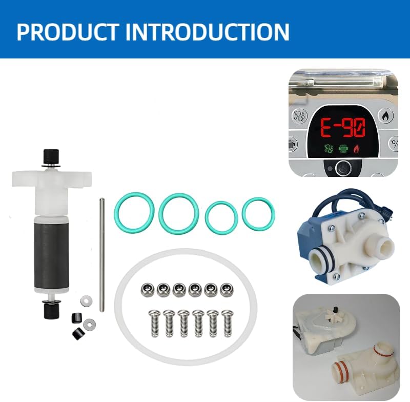 IKSI P4071 58113 Hot Tub Water Pump E02 Repair Kit for Coleman Lay-Z-Spa (w/Impeller & Shafts) - Image 2